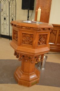 The old font in the new space